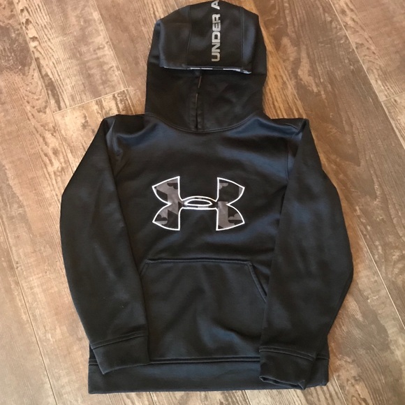 boys black hooded sweatshirt